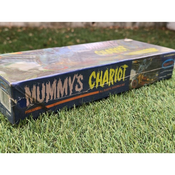 1998 Polar Lights Mummy's Chariot Glow in the Dark Model Kit New Sealed - Picture 6 of 9